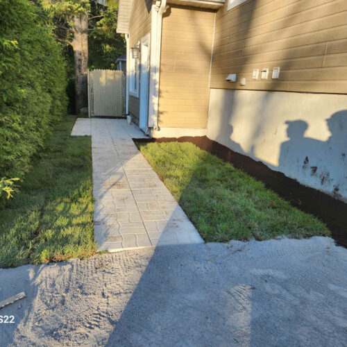 Pose de tourbe Sainte-Sophie