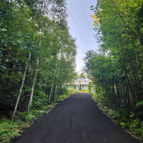 Terrassement entrée